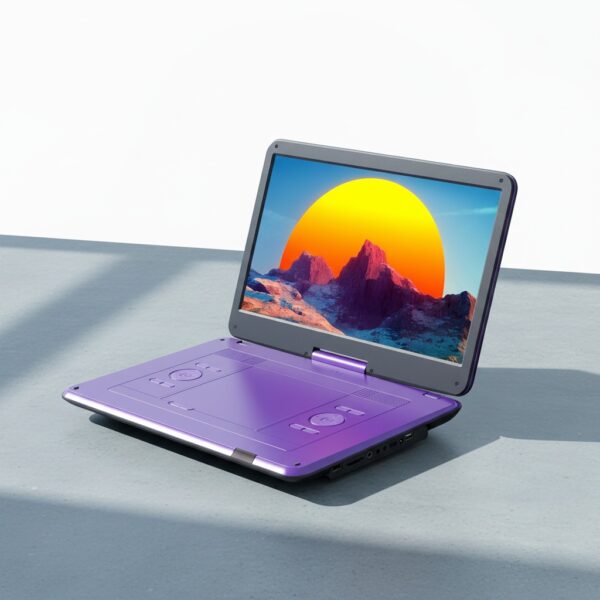 WOLFANG Reproductor De DVD Portátil De 17,5 Pulgadas Con Pantalla Grande HD De 15,6"