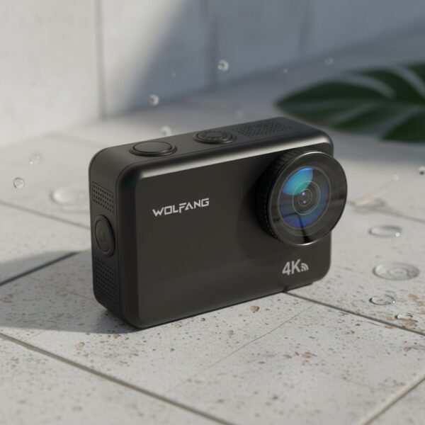 WOLFANG Cámara Deportiva GA400 4K 60FPS 24MP
