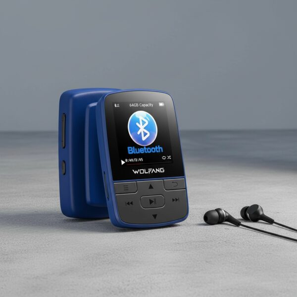 WOLFANG Reproductores MP3 De 64 GB Con Bluetooth 5.2