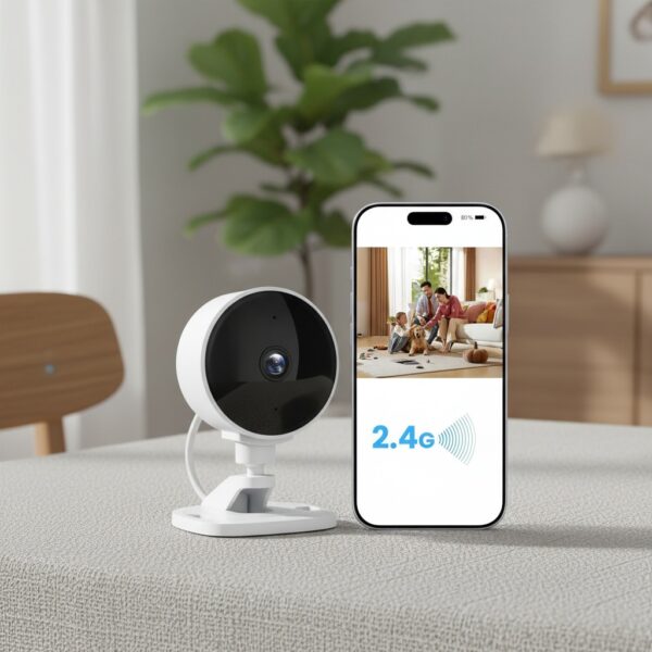 WOLFANG Camara Vigilancia WiFi Interior 1080P