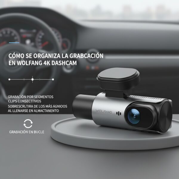 WOLFANG 4K Dashcam